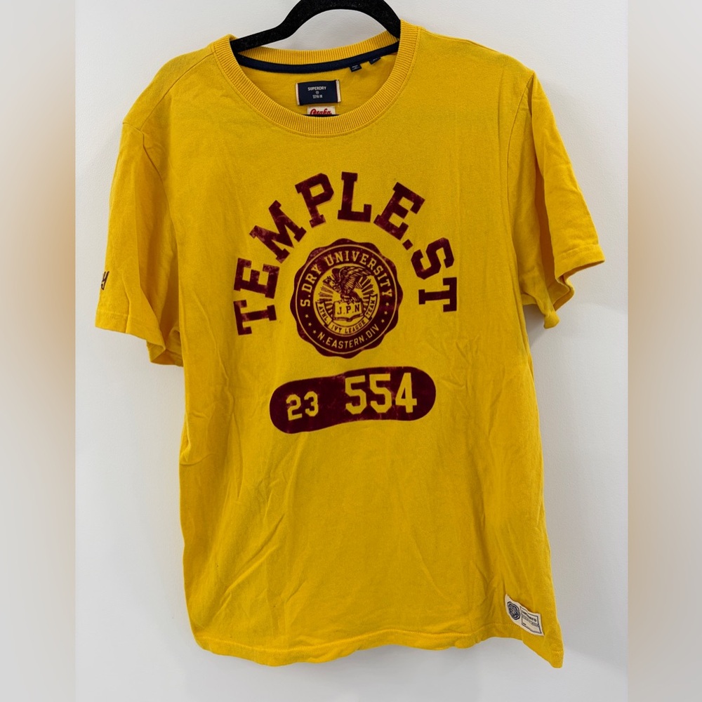 Superdry Yellow Tee - XL - Temple St.